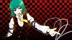 Smoking touhou tie red