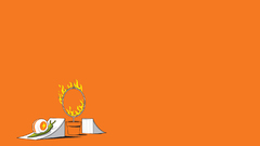 Snails flaming ramp orange