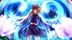 Snakes goddess glowing short