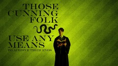 Snakes Typography green background harry potter Quotes 
