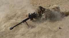 Snipers camouflage Barrett