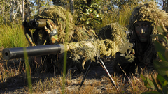 Snipers gilly suit Sniper