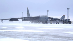 Snow Aircraft bomber B-52