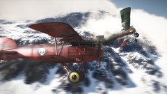 Snow Aircraft War design Fearless flying airplanes barbarian 