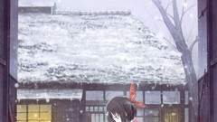 Snow Animals anime girls foxes original characters scans Takano 