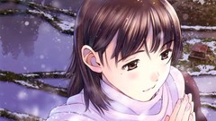 Snow Anime scarfs anime girls anegasaki nene love plus scans