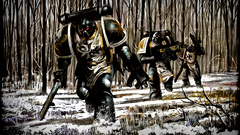 Snow blood Space Marines
