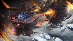 Snow fire Machines woman Guns Monsters pirates hats ammunition 