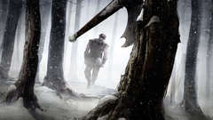 Snow forests woods fantasy