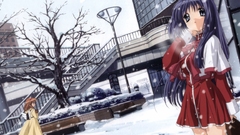 Snow kanon anime girls