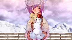 Snow nekomimi loveless purple