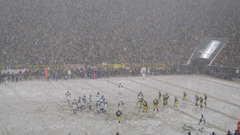 Snow nfl green bay