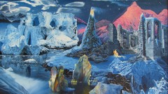 Snow ruins drawings artwork James McCarthy