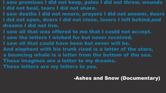 Snow text Quotes documentary