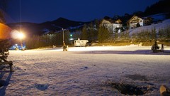 Snow winter Alps Italy ghost Kronplatz