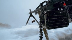 Snow winter Army military Arms Russia bullets machinegun zvezda 