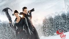 Snow winter forests Crossbow jeremy renner gemma arterton 