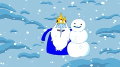 Snow winter Snowmen adventure time Ice King