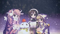 Snow winter ten snowman misha shia