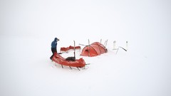 Snow winter tent Northern Arctic tents camping