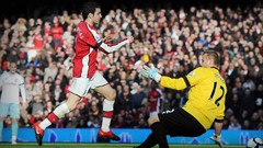 Soccer Arsenal FC Robin van Persie