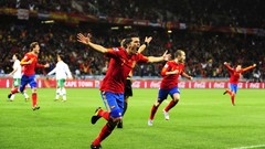 Soccer David Villa Xavi Hernandez Spain National Football Team 