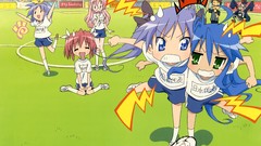 Soccer lucky star hiiragi kagami izumi konata hiiragi tsukasa 