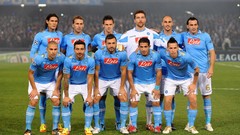 Soccer Napoli edinson cavani Marek Hamsik Morgan De Sanctis 