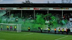 Soccer tifo Hammarby Bajen Superettan 2012 Bajen fans