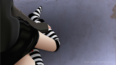 Socks kneehigh mimal