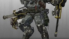 Soldiers armored suit