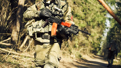 Soldiers Army military gas