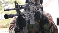 Soldiers Army military m4