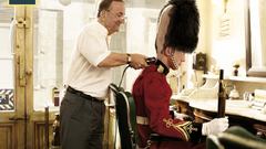 Soldiers Britain funny barbers