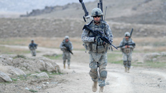 Soldiers military Afghanistan M82A1