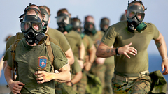 Soldiers military training