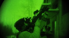 Soldiers night vision G36C latvian