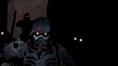 Soldiers red eyes jin-roh