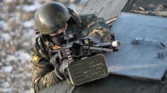 Soldiers Russian RPK eotech spetsnaz