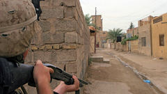 Soldiers shotguns Mossberg