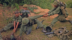 Soldiers Viet Nam tunnels