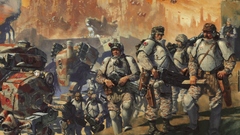 Soldiers War mecha artwork