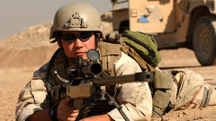 Soldiers warfare snipers McMillan