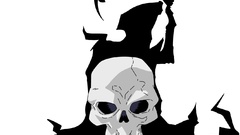 Soul eater skulls black