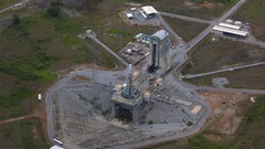 Soyuz launch pad French