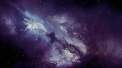 space art Space digital art nebula JoeyJazz