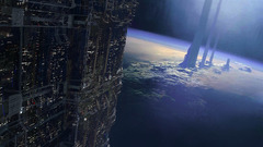 Space Future abtract cg