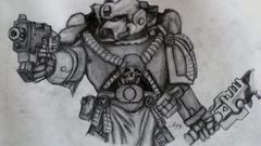 Space marine by frozenark