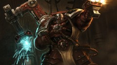 Space Marine science fiction cyborgs warhammer 40 000 artwork 