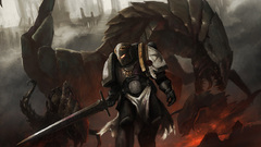 Space Marines artwork Tyranids